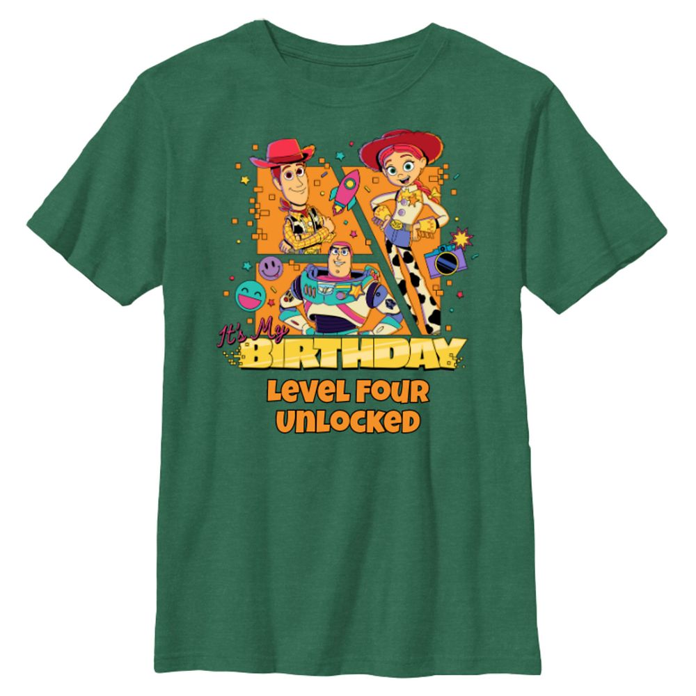 Toy Story &ndash; Woody, Buzz Lightyear and Sheriff Jessie ''It's My Birthday'' T-Shirt &ndash; Customized