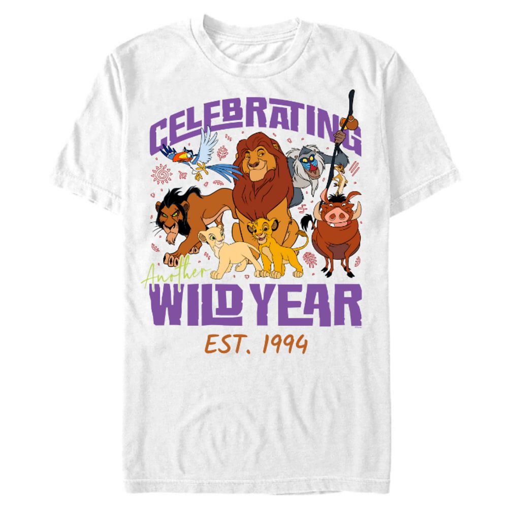The Lion King Birthday Celebrating Another Wild Year T-Shirt &ndash; Customized