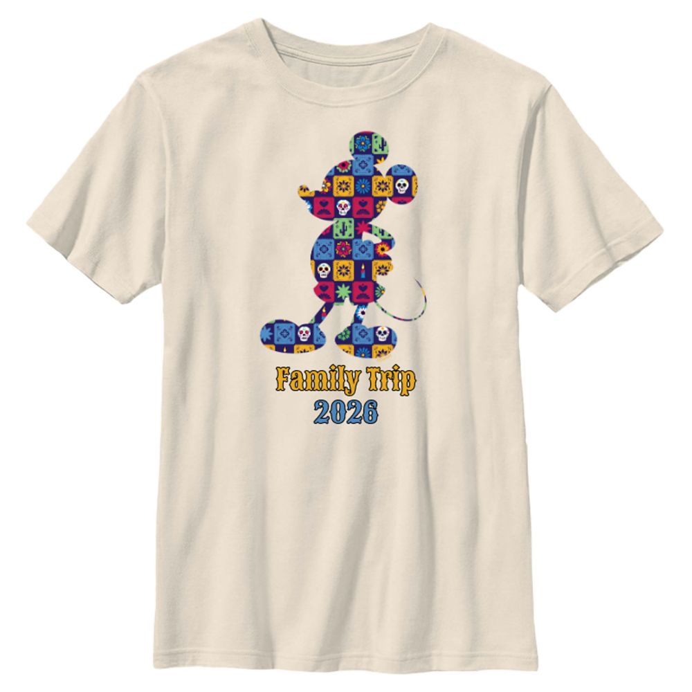 Mickey Mouse D&iacute;a de los Muertos Day of the Dead Silhouette T-Shirt &ndash; Customized