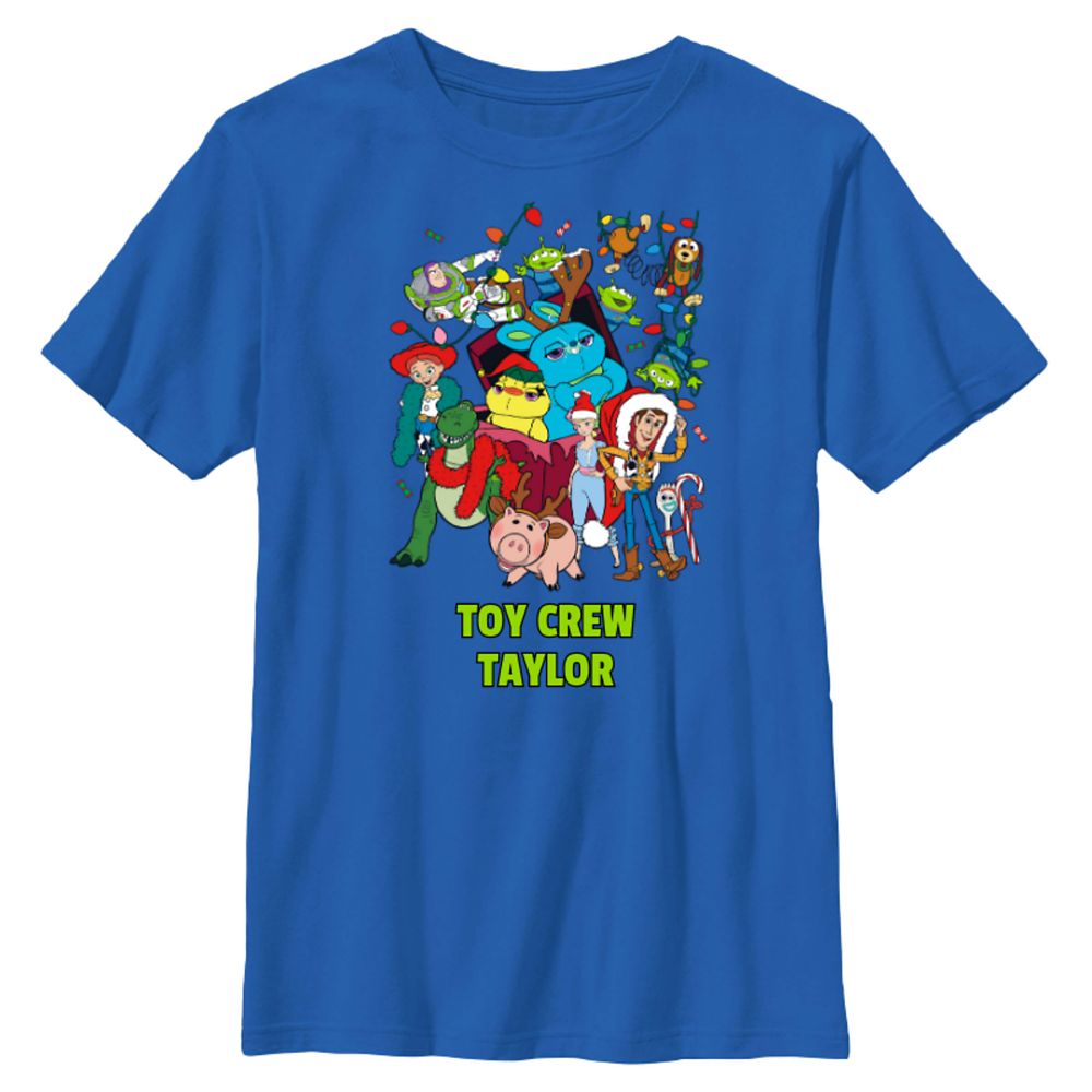 Toy Story Holiday Christmas Friends T-Shirt &ndash; Customized