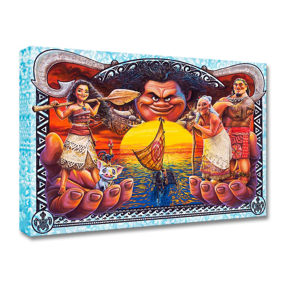 Moana ''Journey to the Horizon'' Canvas Artwork by Craig Skaggs &ndash; 20'' x 30'' &ndash; Limited Edition