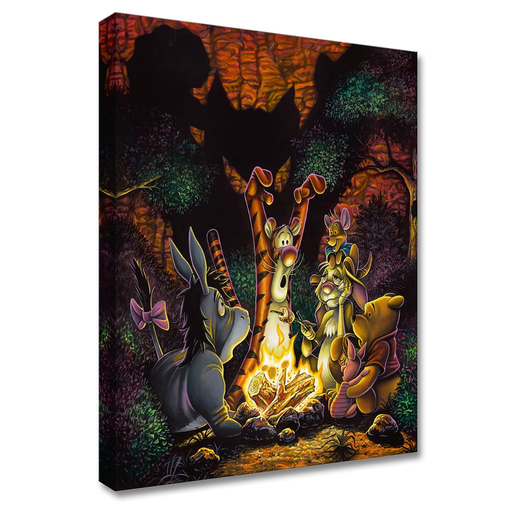 Winnie the Pooh and Pals ''Tigger's Spooky Tale'' Canvas Artwork by Craig Skaggs &ndash; 30'' x 24'' &ndash; Limited Edition