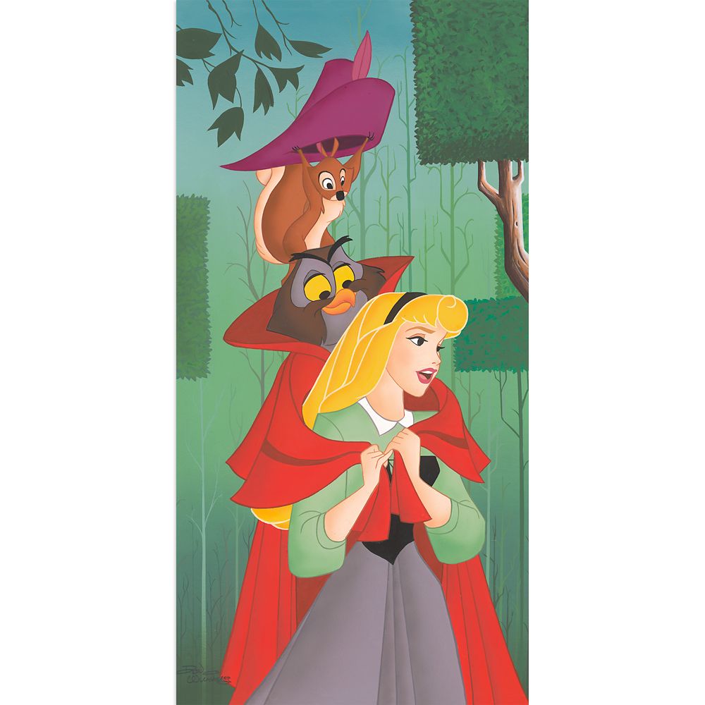 Sleeping Beauty ''Dream Prince'' Canvas Artwork by Don ''Ducky'' Williams Limited Edition Official shopDisney