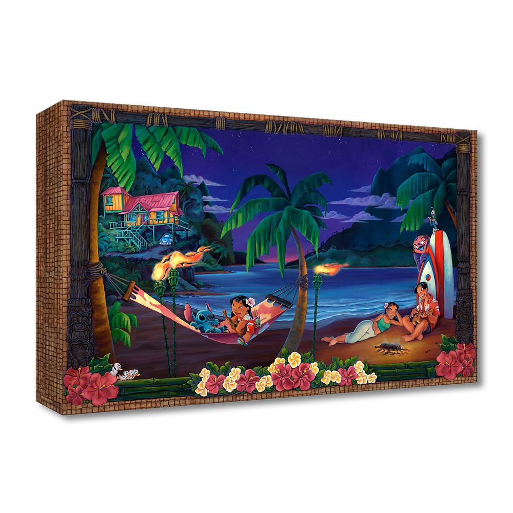Lilo & Stitch ''Music in the Air'' Canvas Artwork by Denyse Klette &ndash; Limited Edition