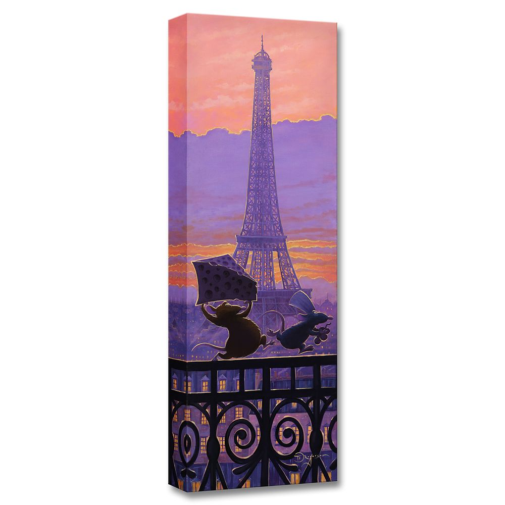 Ratatouille ''Race to the Kitchen'' Canvas Artwork by Tim Rogerson &ndash; Limited Edition