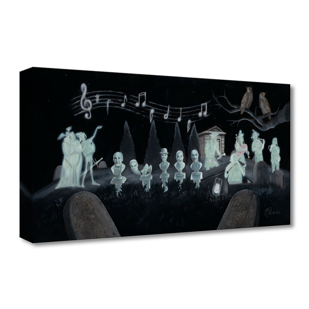 The Haunted Mansion ''Graveyard Symphony'' Canvas Artwork by Michael Provenza &ndash; Limited Edition