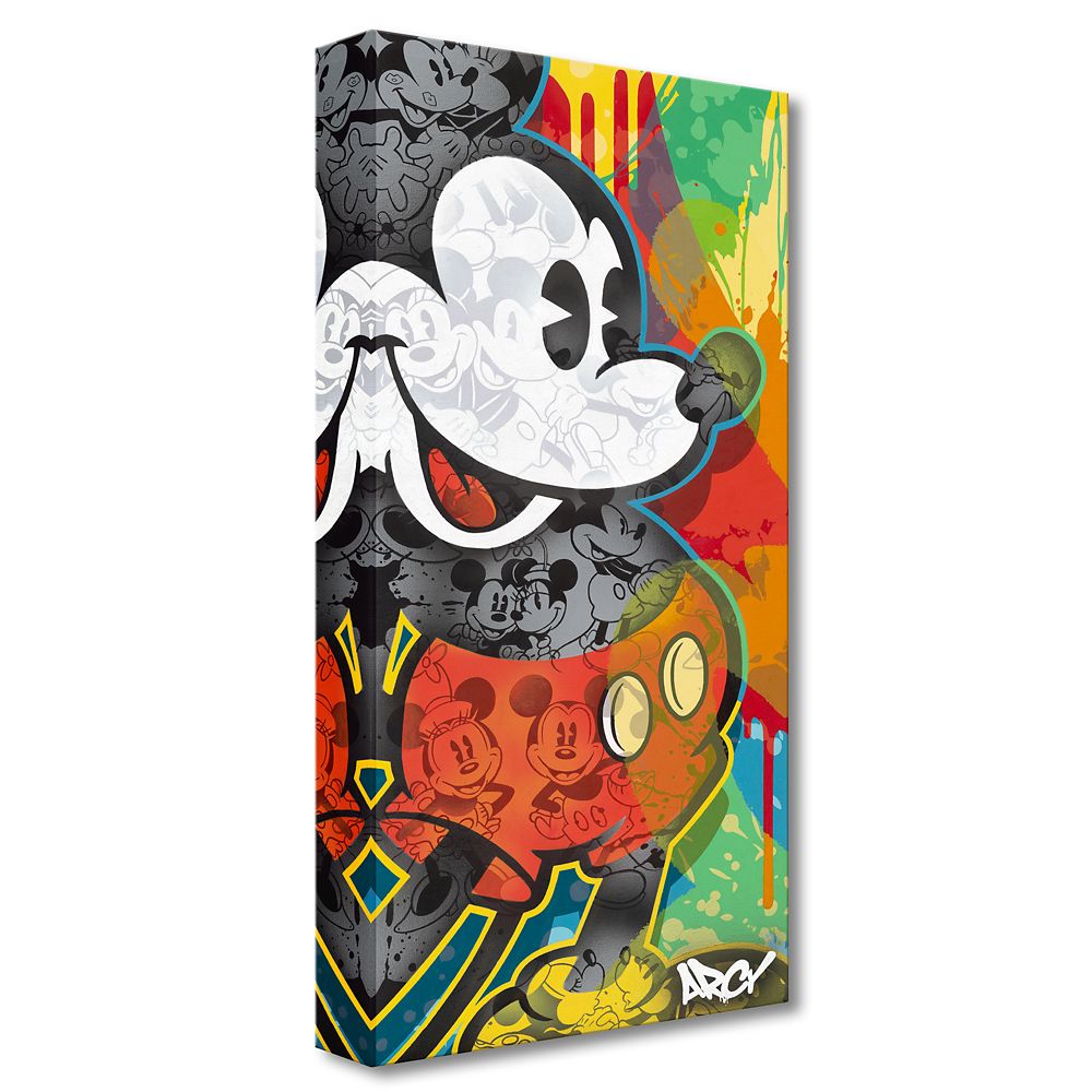 Mickey Mouse ''I'll Be Your Mickey'' Canvas Artwork by ARCY &ndash; Limited Edition