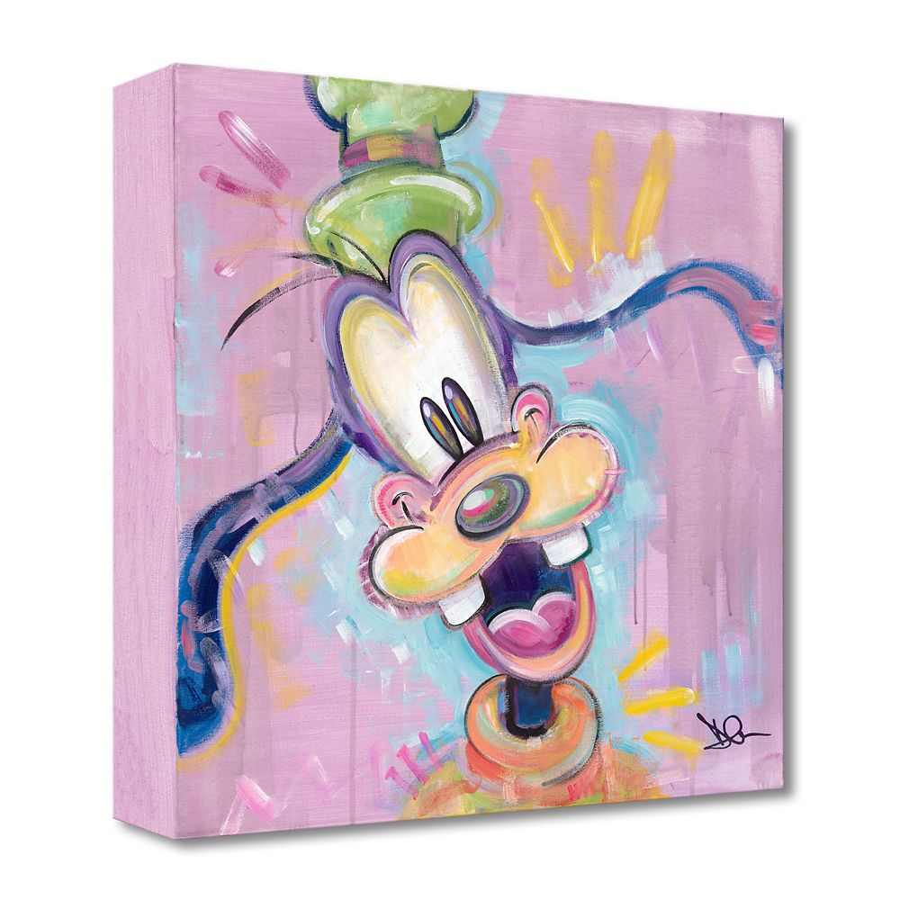 Goofy ''Naturally Goofy'' Canvas Artwork by Dom Corona &ndash; Limited Edition