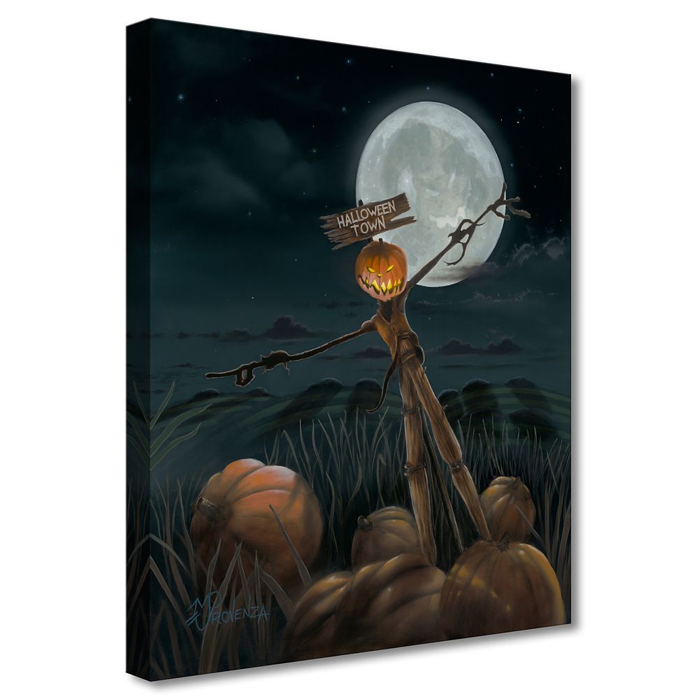 The Nightmare Before Christmas ''This Is Halloween'' Gallery Wrapped Canvas by Michael Provenza &ndash; Signed Limited Edition