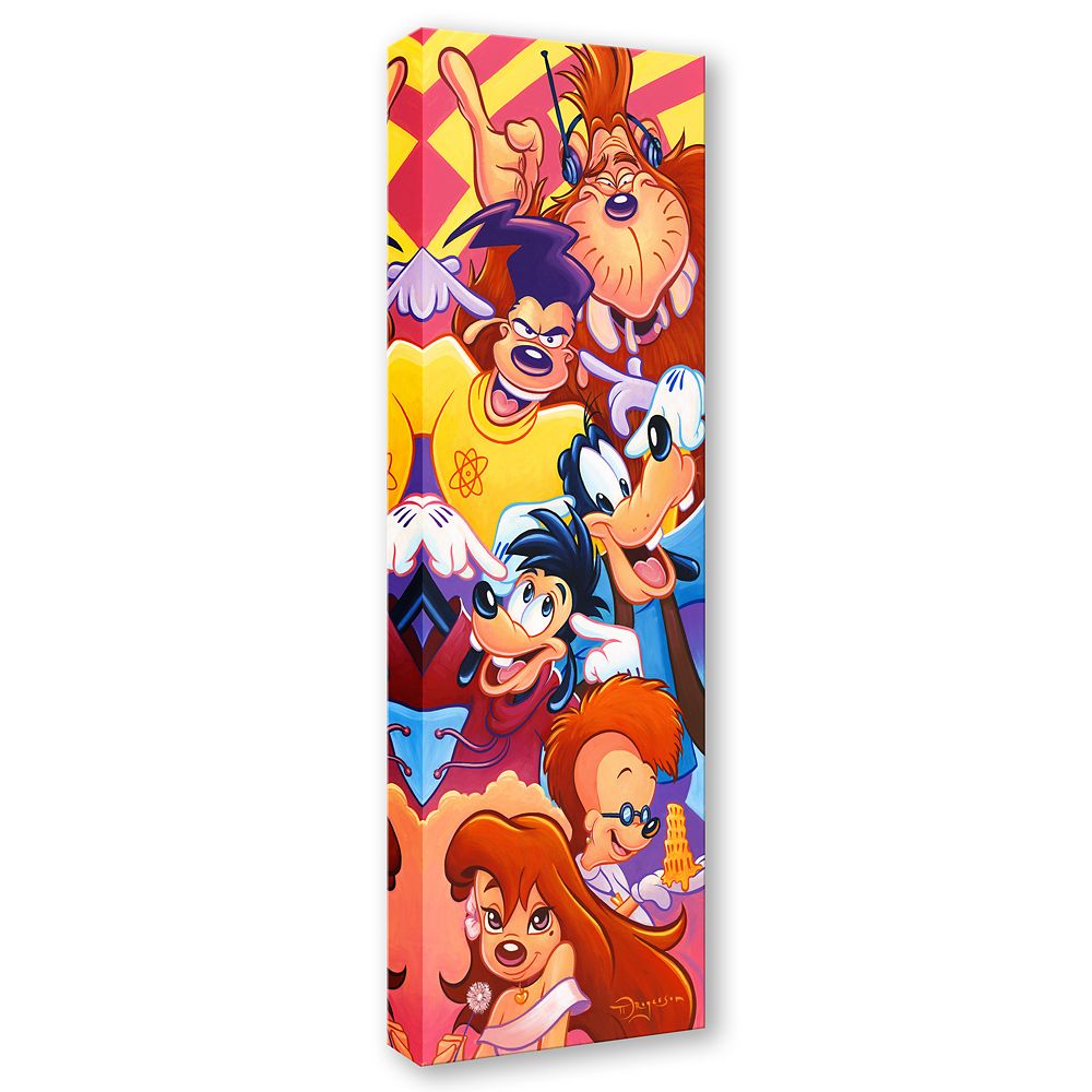A Goofy Movie ''The Perfect Cast'' Gallery Wrapped Canvas by Tim Rogerson - Signed Limited Edition