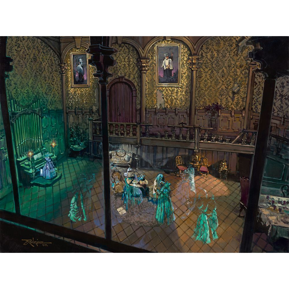 The Haunted Mansion Foolish Mortals Gallery Wrapped Canvas by Rodel Gonzalez  Limited Edition Official shopDisney