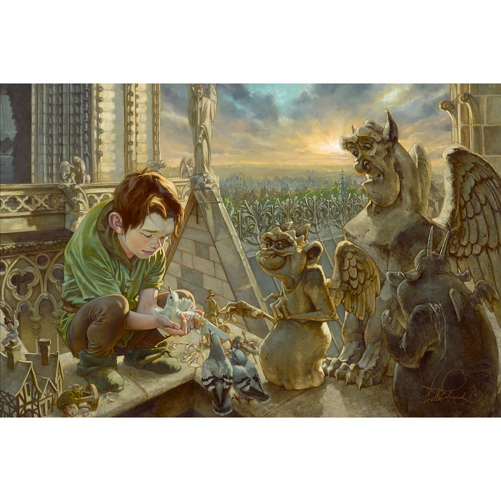 The Hunchback of Notre Dame God Help the Outcasts Gallery Wrapped Canvas by Heather Edwards  Limited Edition Official shopDisney