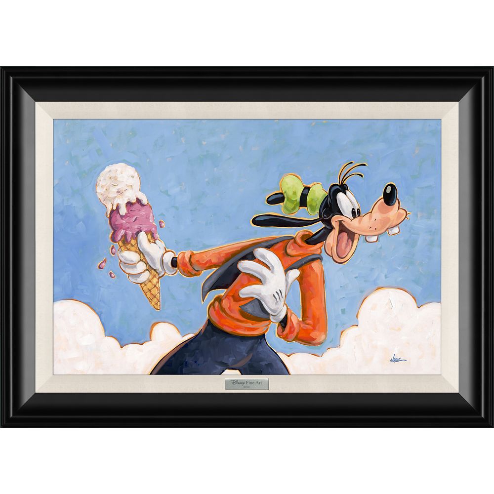 Goofy Goofys Treat Framed Canvas by Randy Noble  Limited Edition Official shopDisney