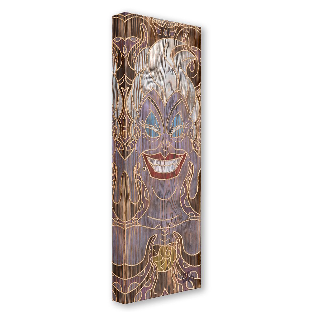 Ursula ''Just Your Voice'' Gallery Wrapped Canvas by Beau Hufford - The Little Mermaid - Limited Edition