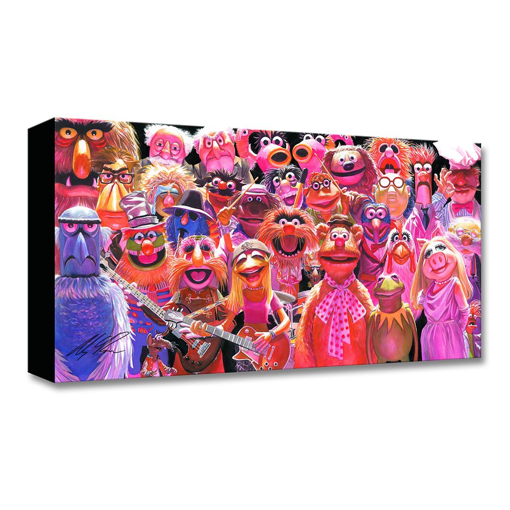 The Muppets ''The Muppet Show'' Gallery Wrapped Canvas by Alex Ross &ndash; Limited Edition