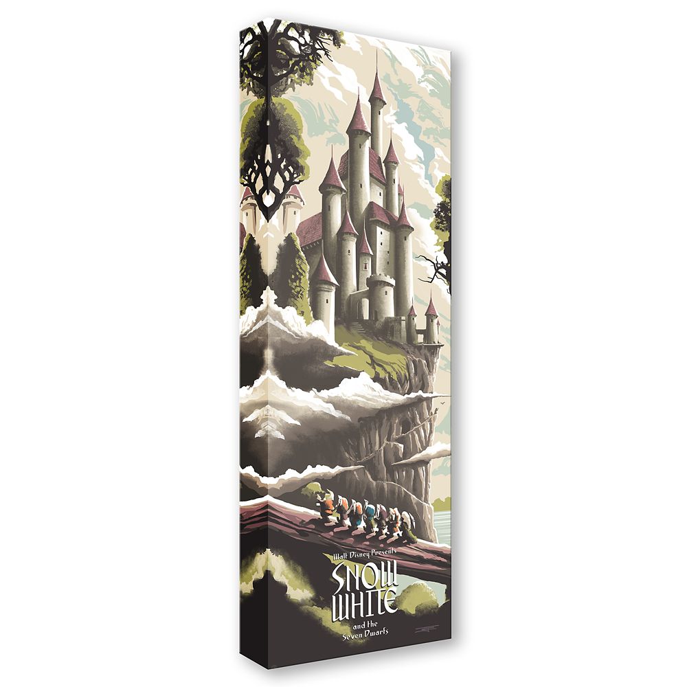 ''Snow White and the Seven Dwarfs'' Gallery Wrapped Canvas by JC Richard &ndash; Limited Edition