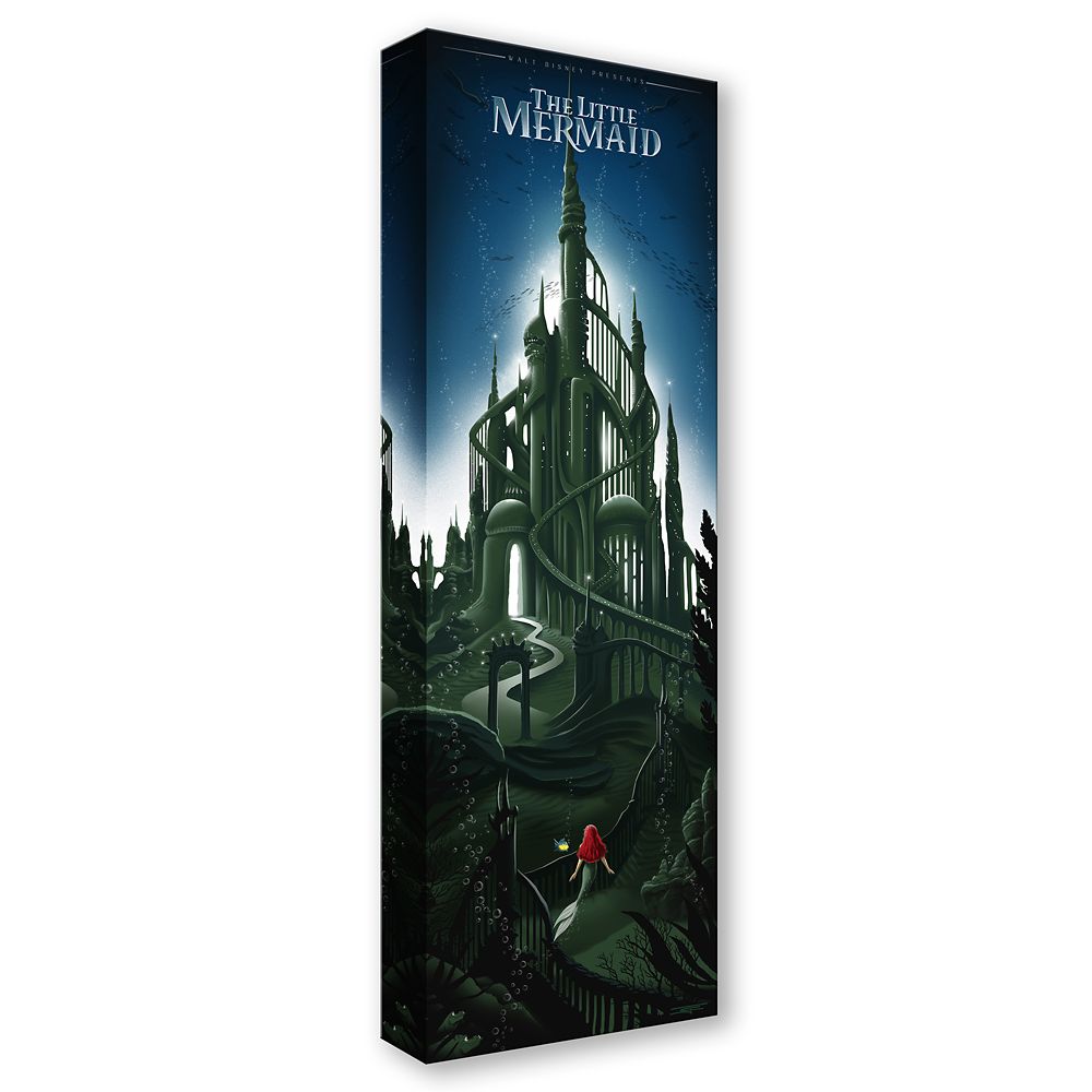 ''The Little Mermaid'' Gallery Wrapped Canvas by JC Richard - Limited Edition