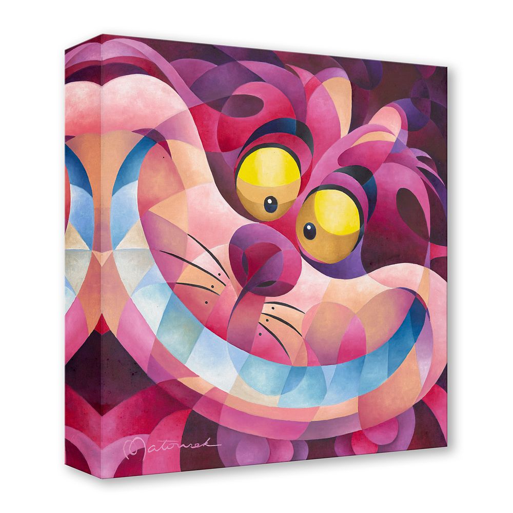 Cheshire Cat ''Cheshire Cat Grin'' Gallery Wrapped Canvas by Tom Matousek - Alice in Wonderland - Limited Edition
