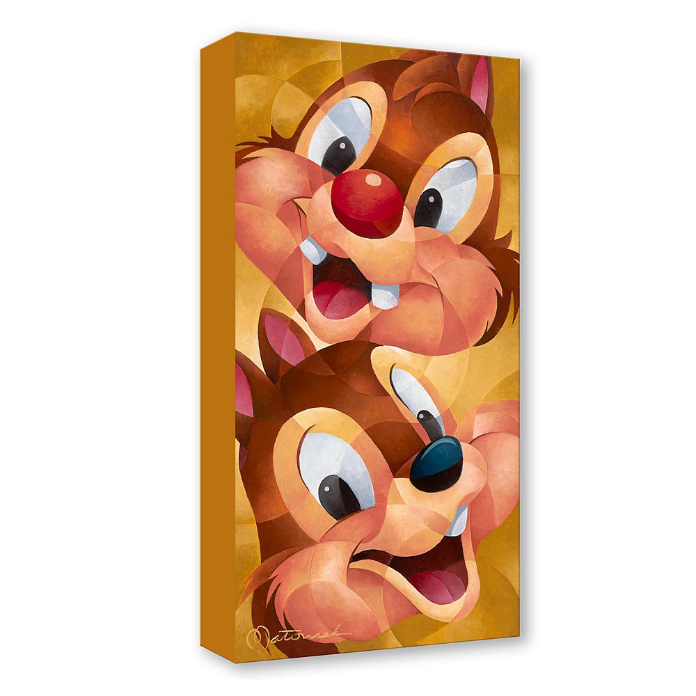 Chip 'n Dale ''Chip and Dale'' Gallery Wrapped Canvas by Tom Matousek - Limited Edition