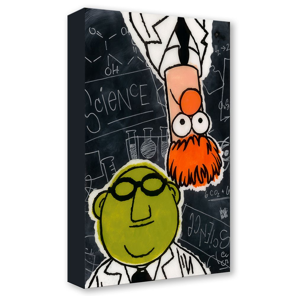 Beaker and Dr. Bunsen Honeydew ''Science All Around'' Gallery Wrapped Canvas by Beau Hufford &ndash; The Muppet Show &ndash; Limited Edition