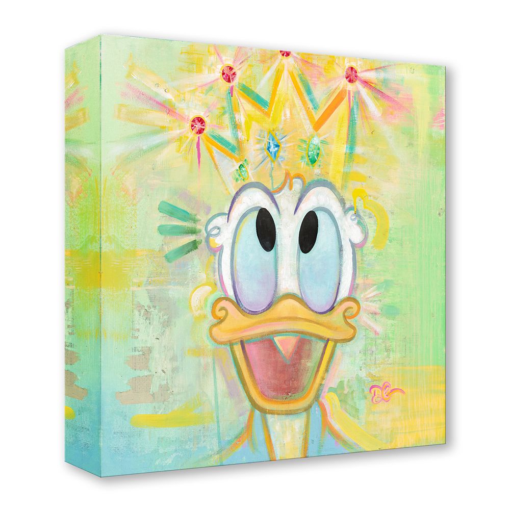 Donald Duck ''Dignified Duck'' Gallery Wrapped Canvas by Dom Corona &ndash; Limited Edition