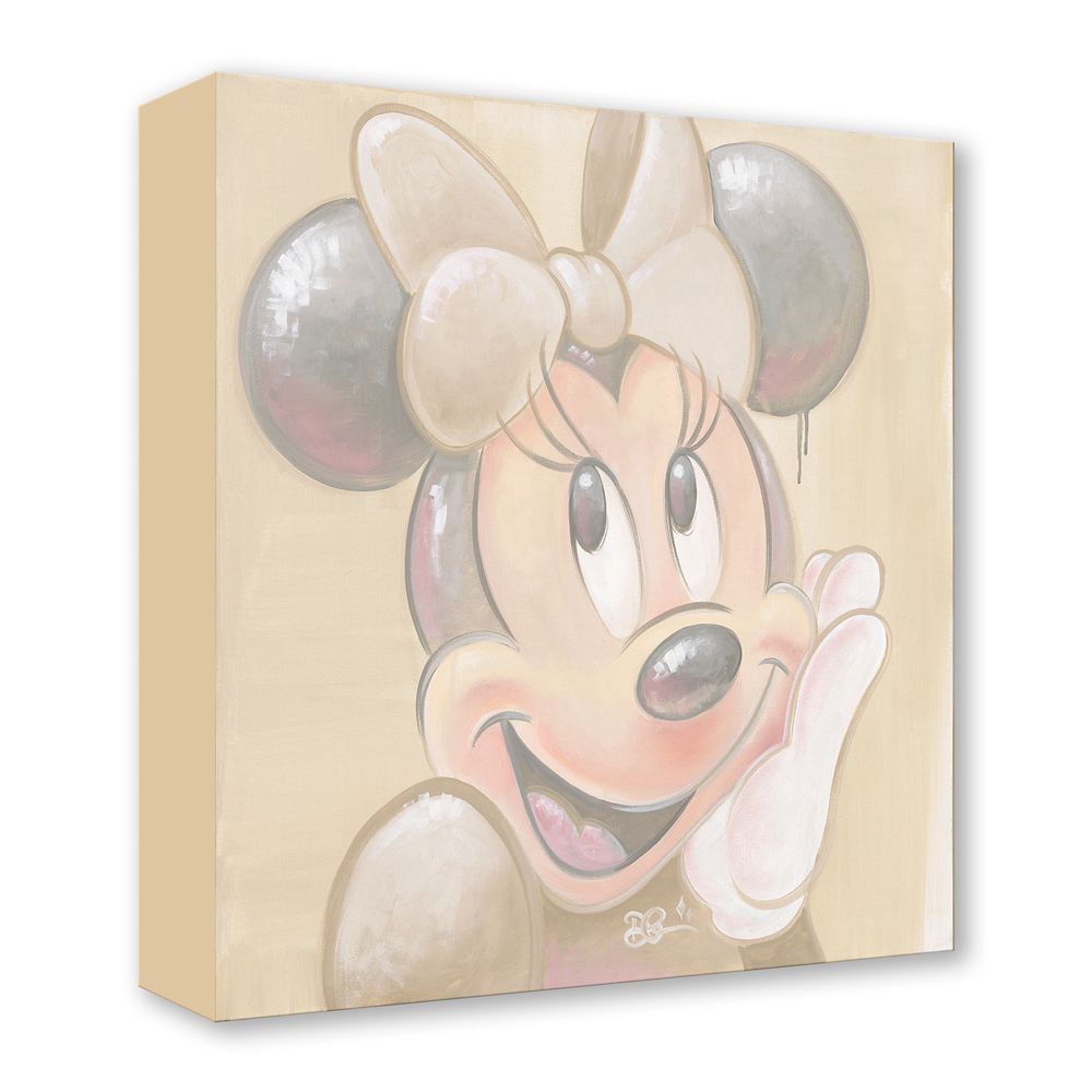 Minnie Mouse ''Take a Bow'' Gallery Wrapped Canvas by Dom Corona - Limited Edition