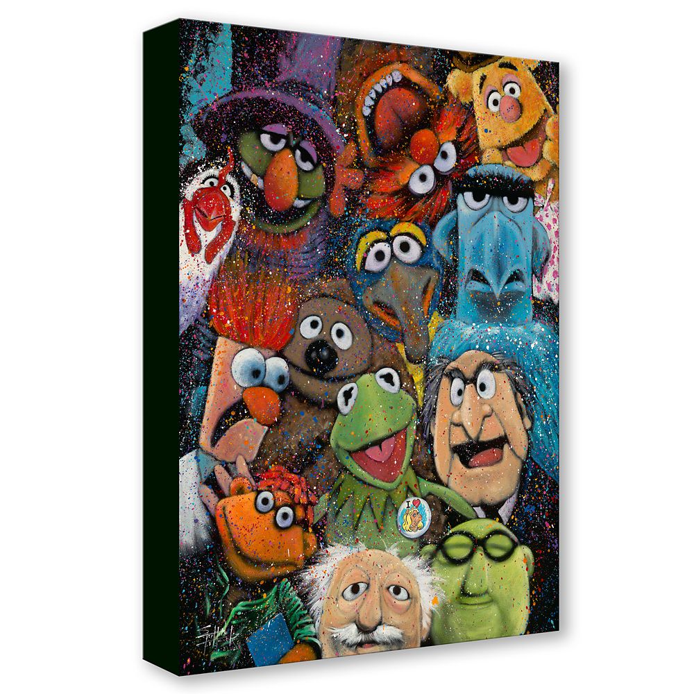 The Muppets ''The Muppet Show'' Gallery Wrapped Canvas by Stephen Fishwick - Limited Edition