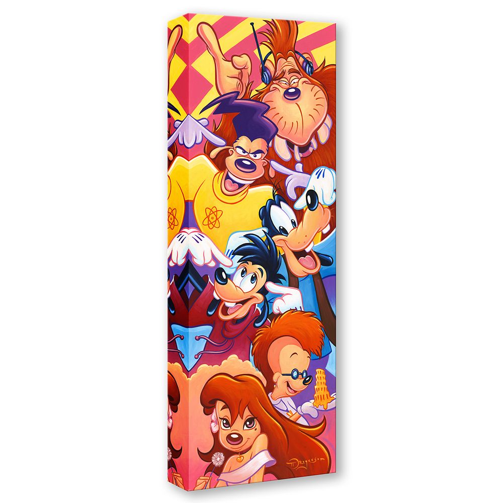 A Goofy Movie ''The Perfect Cast'' Gallery Wrapped Canvas by Tim Rogerson - Limited Edition