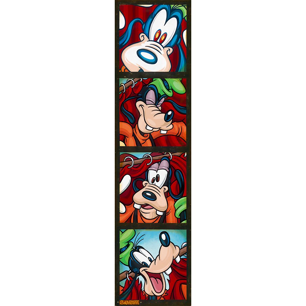 Goofy ''Blinded by The Light'' Gallery Wrapped Canvas by Trevor Carlton Limited Edition Official shopDisney