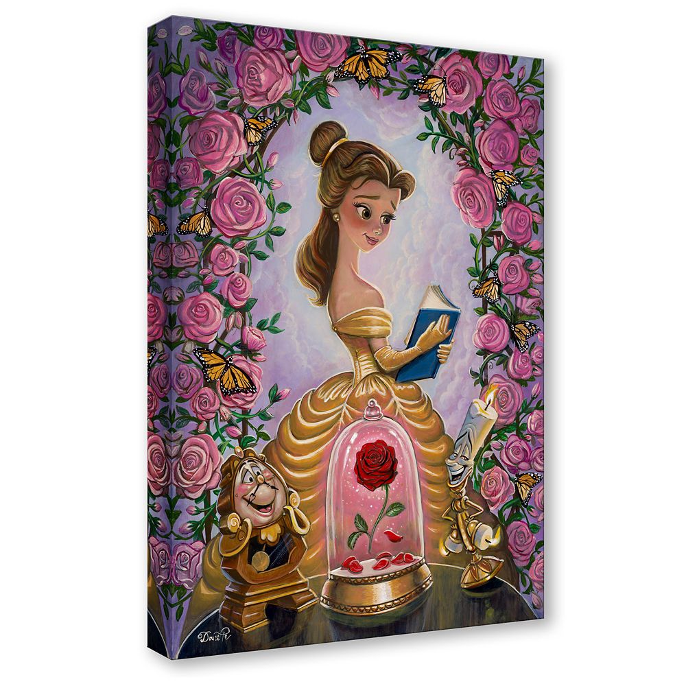 Beauty and the Beast ''A Story of Love'' Gallery Wrapped Canvas by Bob Doucette &ndash; Signed Limited Edition