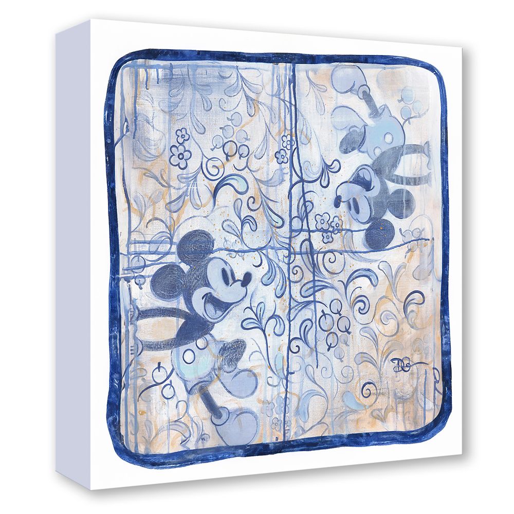 Mickey Mouse ''CeraMic Mouse'' Gallery Wrapped Canvas by Dom Corona &ndash; Limited Edition