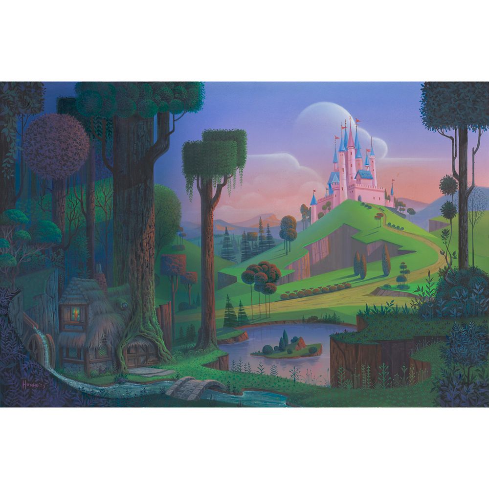 Sleeping Beauty ''Distant Dreams'' Gallery Wrapped Canvas by Michael Humphries Limited Edition Official shopDisney
