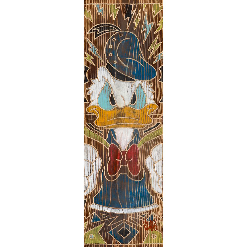 Donald Duck ''Donald Duck'' Gallery Wrapped Canvas by Beau Hufford &ndash; Limited Edition