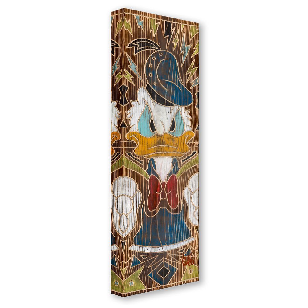 Donald Duck ''Donald Duck'' Gallery Wrapped Canvas by Beau Hufford &ndash; Limited Edition