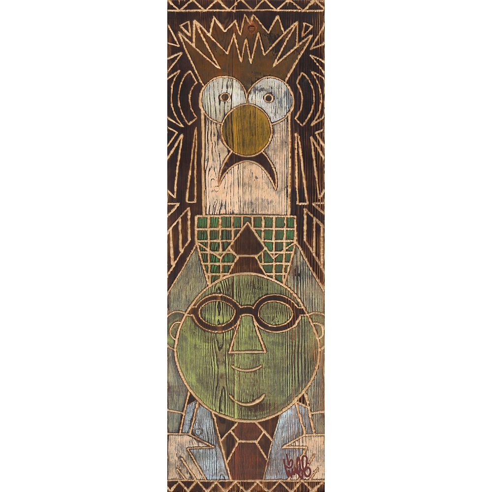 Bunsen and Beaker ''Experimental Friendship'' Gallery Wrapped Canvas by Beau Hufford &ndash; The Muppets &ndash; Limited Edition