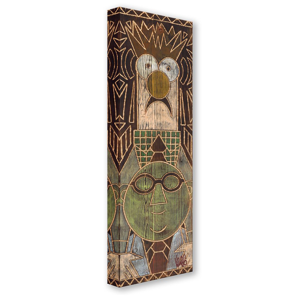 Bunsen and Beaker ''Experimental Friendship'' Gallery Wrapped Canvas by Beau Hufford &ndash; The Muppets &ndash; Limited Edition