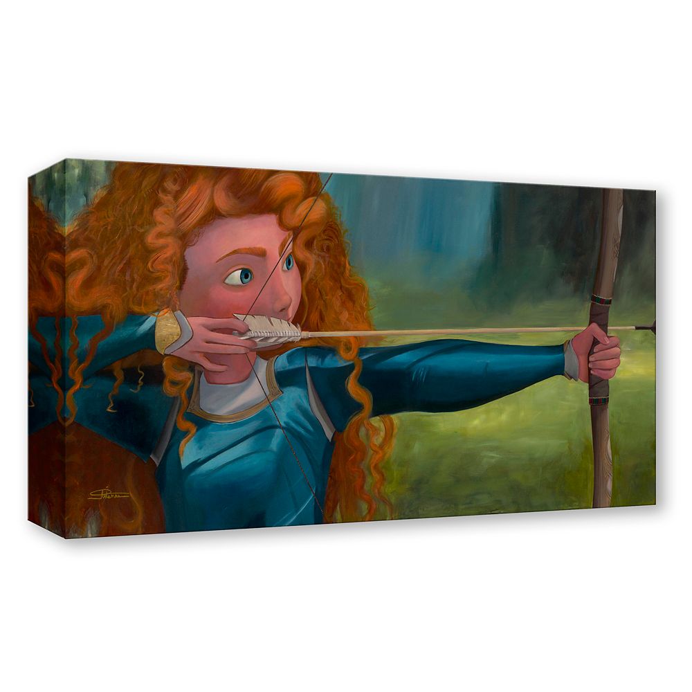Merida ''Fate Within Us'' Gallery Wrapped Canvas by Arienne Boley &ndash; Brave &ndash; Limited Edition