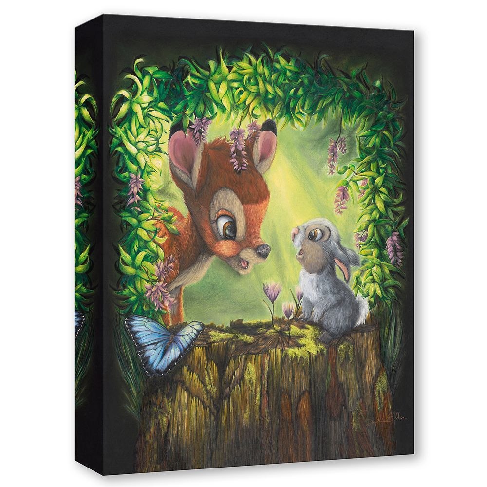 Bambi ''Forest Friends'' Gallery Wrapped Canvas by Sophie Ellen &ndash; Limited Edition