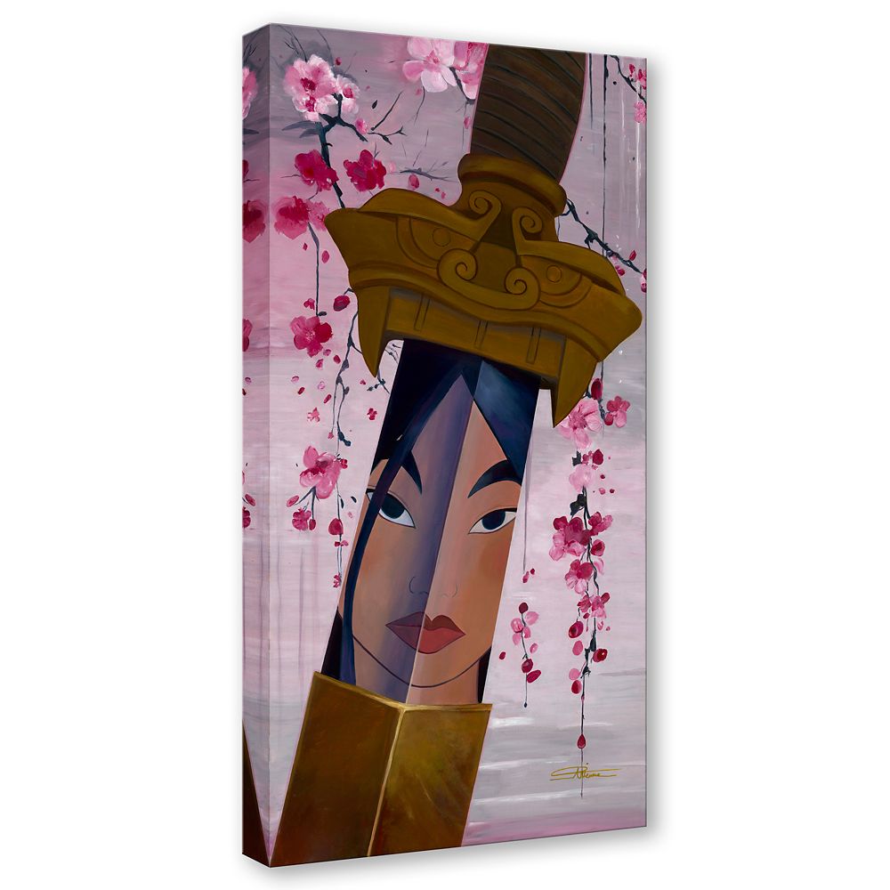 Mulan ''Loyal, Brave, True'' Gallery Wrapped Canvas by Arienne Boley &ndash; Signed Limited Edition