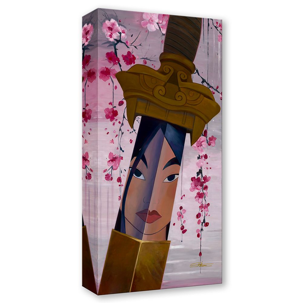 Mulan ''Loyal, Brave, True'' Gallery Wrapped Canvas by Arienne Boley &ndash; Limited Edition