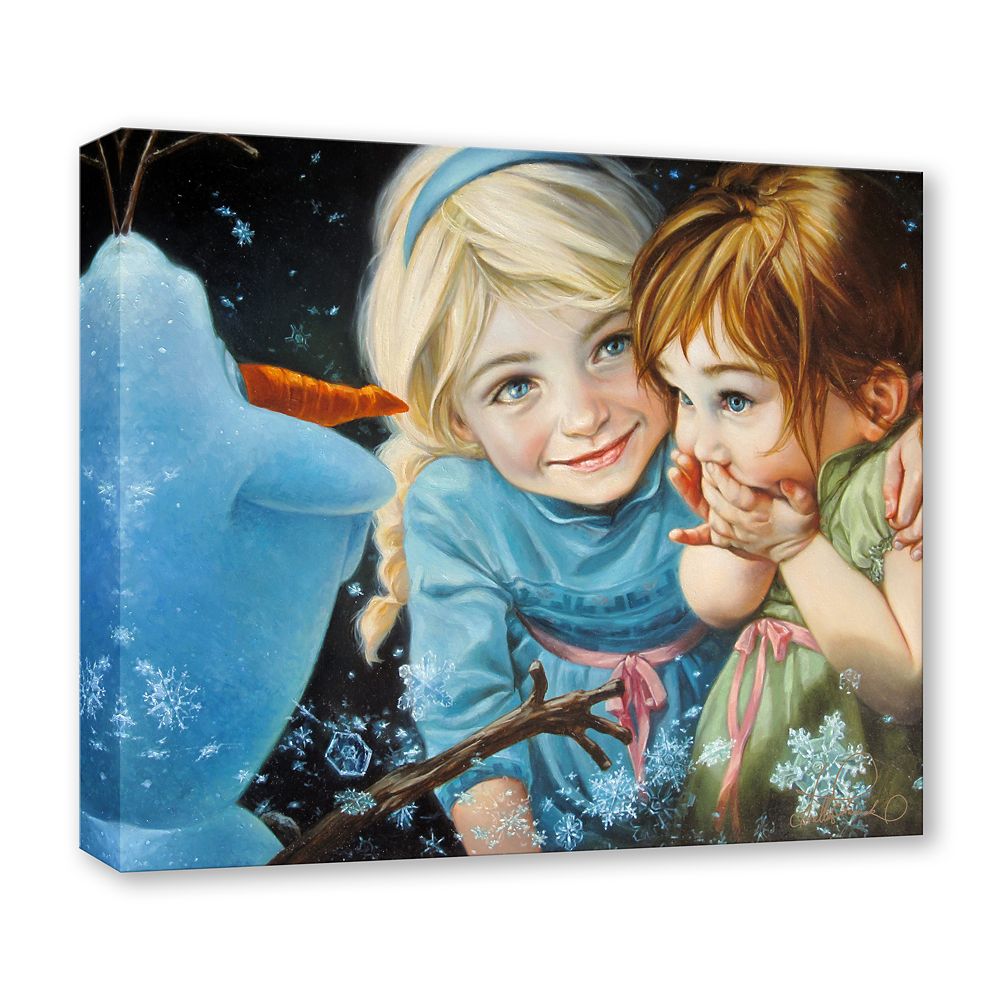 Frozen ''Never Let it Go'' Gallery Wrapped Canvas by Heather Edwards &ndash; Limited Edition