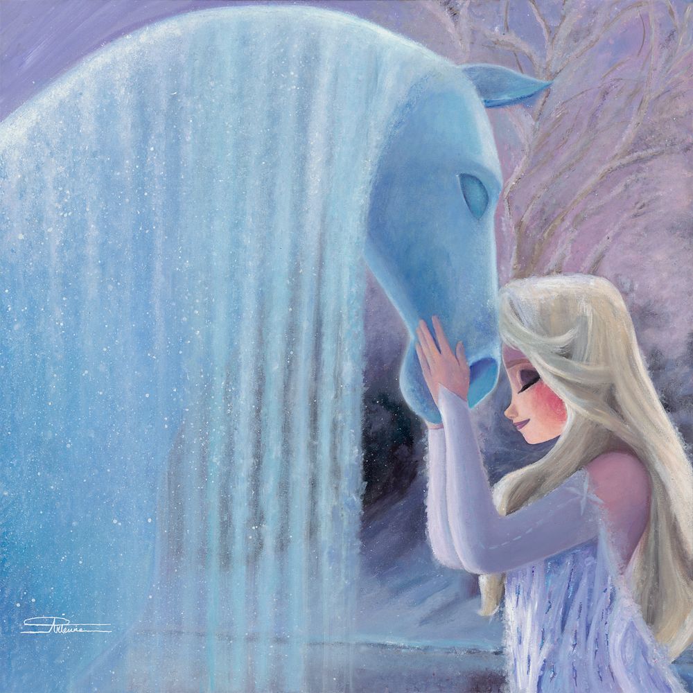 Frozen ''Ocean Guard'' Gallery Wrapped Canvas by Arienne Boley &ndash; Limited Edition