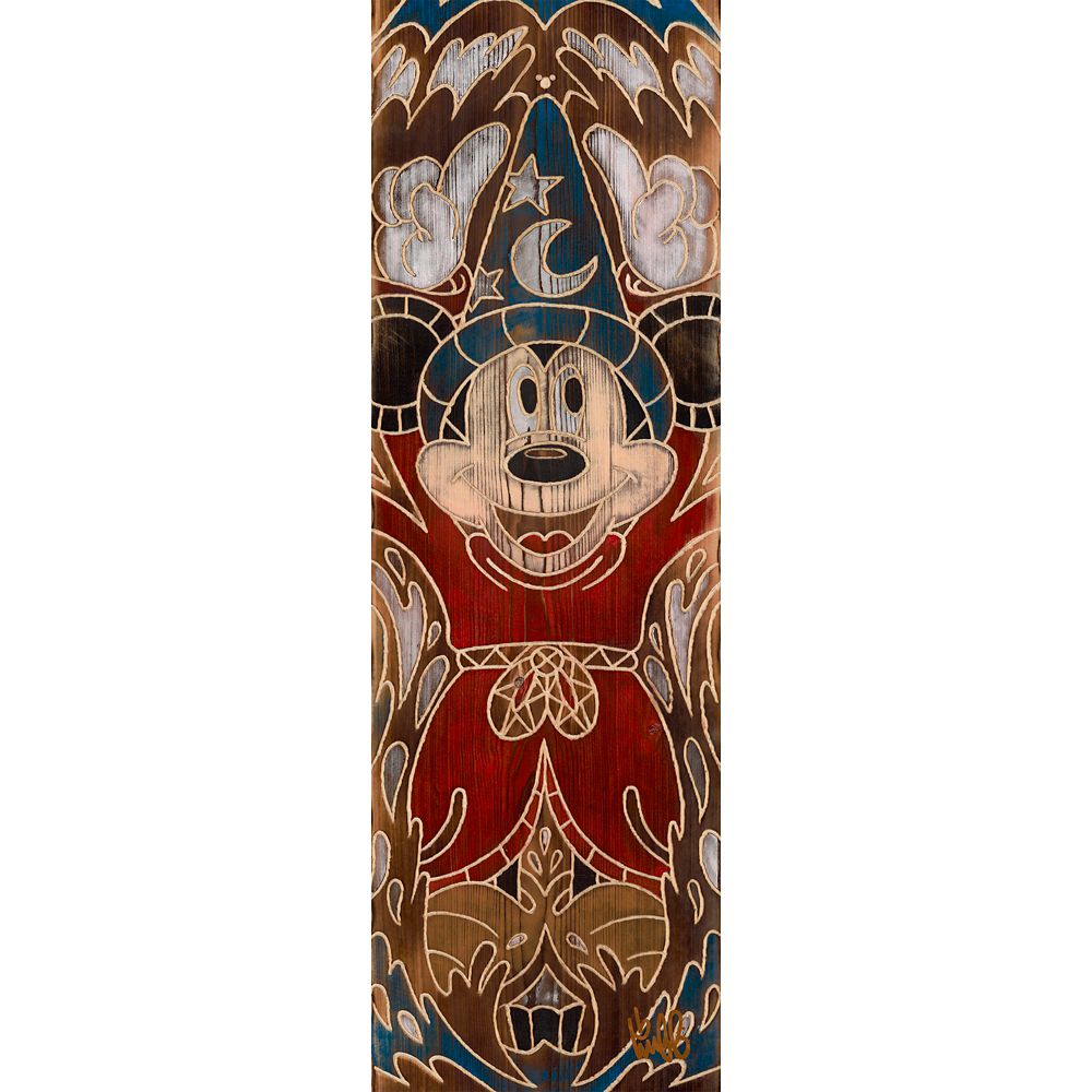 Sorcerer Mickey Mouse ''Sorcerer Mickey'' Gallery Wrapped Canvas by Beau Hufford &ndash; Fantasia &ndash; Limited Edition