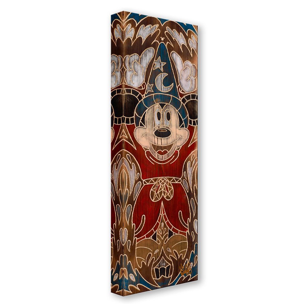 Sorcerer Mickey Mouse ''Sorcerer Mickey'' Gallery Wrapped Canvas by Beau Hufford &ndash; Fantasia &ndash; Limited Edition