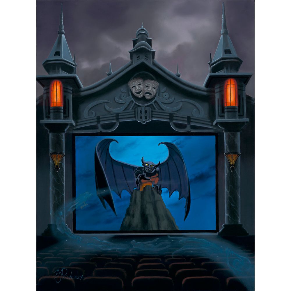 Chernabog ''Theater of Illusion'' Gallery Wrapped Canvas by Michael Provenza &ndash; Fantasia &ndash; Limited Edition
