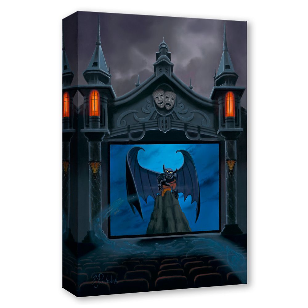 Chernabog ''Theater of Illusion'' Gallery Wrapped Canvas by Michael Provenza &ndash; Fantasia &ndash; Limited Edition