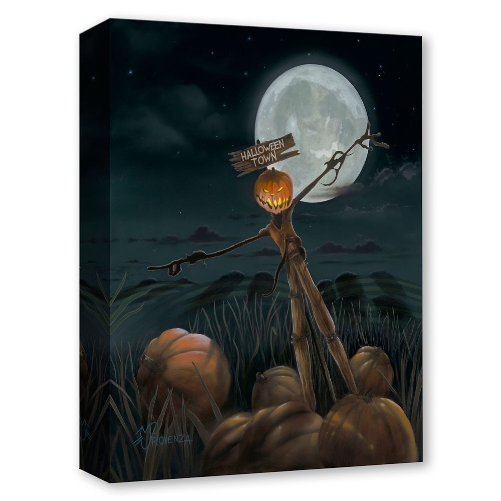 The Nightmare Before Christmas ''This is Halloween'' Gallery Wrapped Canvas by Michael Provenza &ndash; Limited Edition