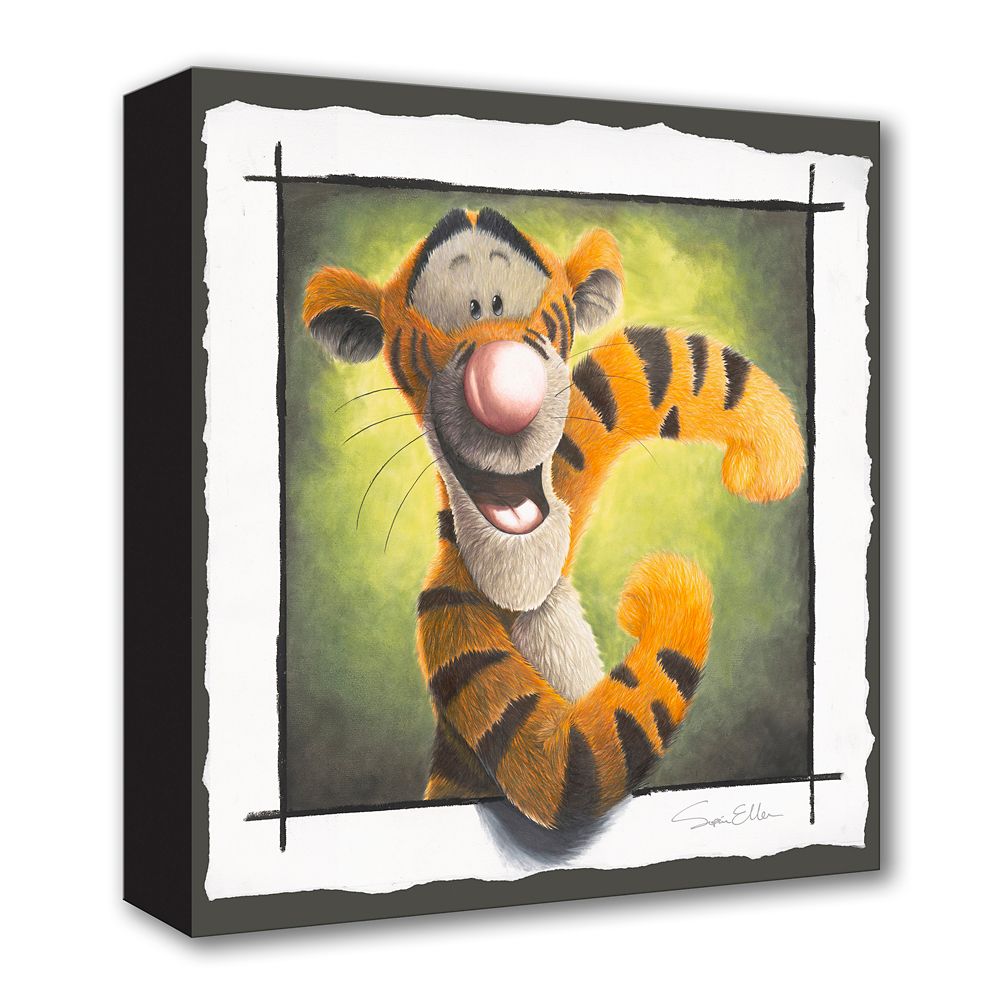 Tigger ''T-I-double G-E-R'' Gallery Wrapped Canvas by Sophie Ellen &ndash; Winnie the Pooh &ndash; Limited Edition