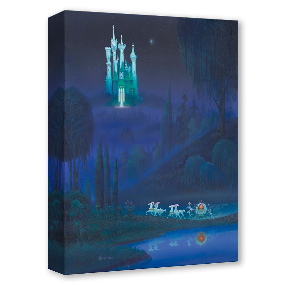 Cinderella ''Wishes Do Come True'' Gallery Wrapped Canvas by Michael Humphries &ndash; Limited Edition