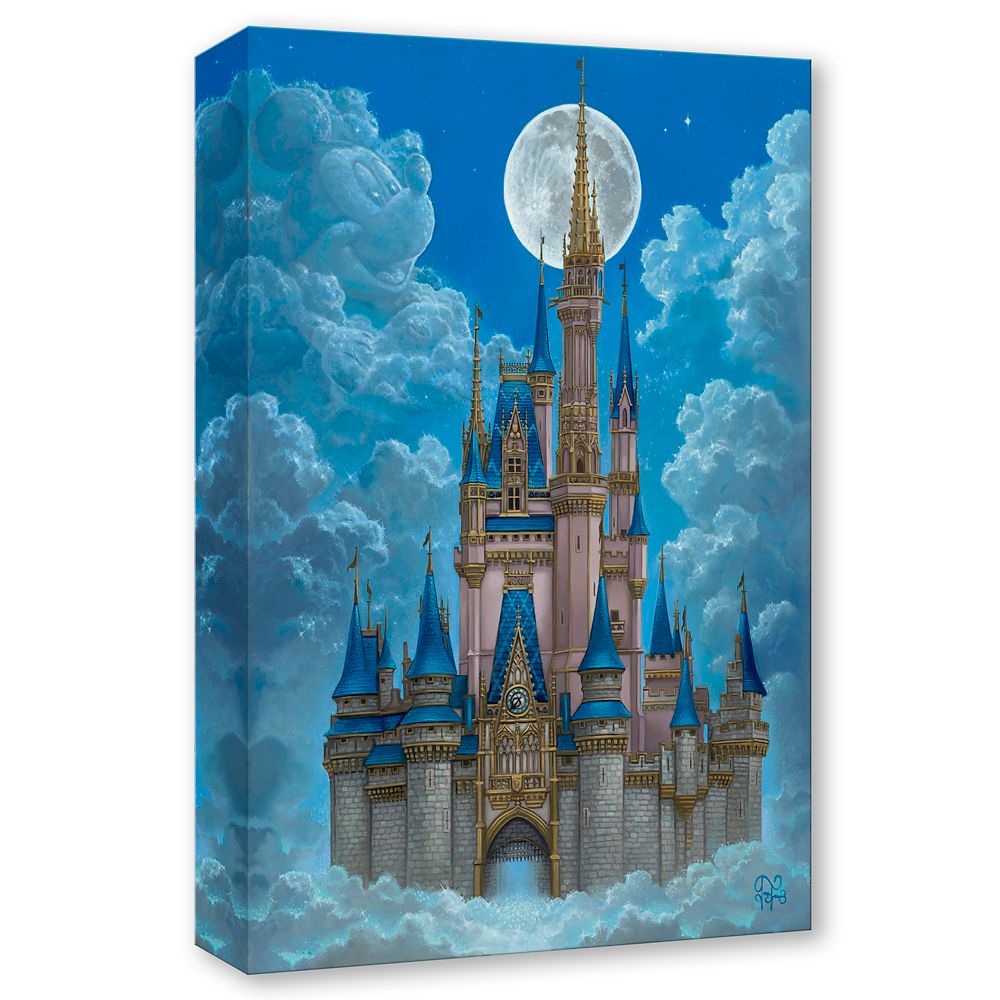 Cinderella Castle "The Castle of Magic" Gallery Wrapped Canvas by Jared Franco &ndash; Limited Edition